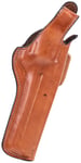 Bianchi 10309 5BHL Thumbsnap  OWB Size 08 Tan Leather Belt Loop Fits SW N Frame/Colt Anaconda 4 Inch Barrel Right Hand | 013527103093