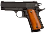Rock Island 51416MA GI Standard CS MA Compliant 45 ACP Caliber with 3.50 Inch Barrel, 71 Capacity, Overall Black Parkerized Finish Steel, Beavertail Frame, Serrated Slide  Wood Grip | .45 ACP | 4806015515036