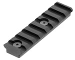 UTG Pro MTURS04M 3.14 Inch KeyMod Picatinny Rail Section 8 Slots  Black Anodized | 4717385550292
