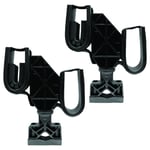 Rugged Gear 10200 ATV Mount  Rifle/Shotgun Black Nylon | 786602102006