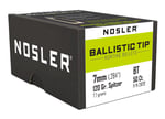 NOSLER BULLETS 7MM .284 120GR BALLISTIC TIP 50CT | 054041281201