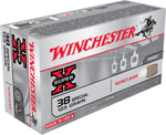 Winchester Ammo WC381 Super X  38Special 125gr Winclean Brass Enclosed Base 50 Per Box/10 Case  | .38 SPL | 020892211629