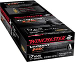 WINCHESTER VARMINT HV 17HMR 17GR 2550FPS V-MAX 50RD 20BX/C  | .17 HMR | 020892102491