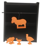 Beeman 2085 Pellet Trap  Steel Orange Target Airgun Metal Silhouette/Paper Targets | 026785020859