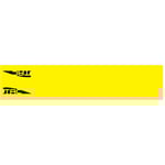 TAC VANES STANDARD ARROW WRAP 4.675 Inch YELLOW 13 PACK | 810024611478