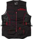 BROWNING ACE SHOOTING VEST R-HAND 3XL BLACK/RED TRIM | 023614937579