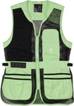 BROWNING MESH SHOOTING VEST R- HAND WOMENS XL BLACK/NEOMINT | 023614952909