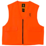 BROWNING SAFETY VEST BUCK MARK LOGO BLAZE ORANGE XL | 023614324928
