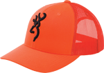 BROWNING CAP PROOF BLAZEORANGE W/BUCKMARK MESH BACK MID PRFLE | 023614966203