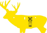 CALDWELL AR500 DEER TARGET 3/8 Inch  AR500 STEEL YELLOW | 661120747420