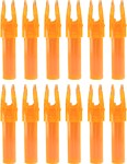 CARBON EXPRESS NOCK LAUNCHPAD PRECISION ORANGE .244 ID 12PK | 044734502652