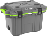 PELICAN COOLERS IM 50 QUART ELITE DARK GRAY/GREEN | 825494068660