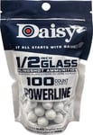DAISY SLINGSHOT AMMUNTION 1/2 Inch GLASS 100-COUNT PACK | 039256883846