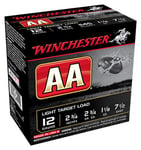 WINCHESTER AA 12GA 2.75 Inch 1-1/8OZ 7.5 1145FPS 250R CASE  | 12GA | 020892004832