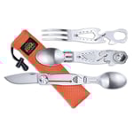 OUTDOOR EDGE CHOWPAL MEALTIME MULTITOOL W/KNIFE  ORNG POUCH | 743404201818