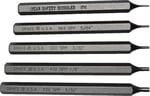 GRACE USA STARTER SHORT PIN PUNCH SET STEEL 5PC | 731940217769