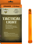 TAC SHIELD TACTICAL LIGHT STICK 12 HOUR 6 Inch ORANGE 10PK | 843119030854