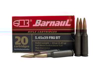 Barnaul 5.45x39 Rifle Ammo  60 Grain  FMJBT  Steel Casing  500rd Case | 14607094863639