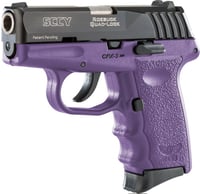  InchSCCY CPX3 SubCompact Pistol  Black / Purple  .380 Auto  3 Inch Inch Barrel  10rd  No External Safety Inch | 810099570427