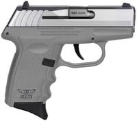  InchSCCY CPX3 SubCompact Pistol  Stainless / Gray  .380 Auto  3 Inch Inch Barrel  10rd  No External Safety Inch | 810099570649