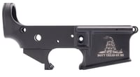 Anderson AM15 Forged Stripped AR15 Lower Receiver  Black  Dont Tread On Me Logo | 640901512594