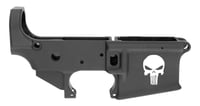 Anderson AM15 Forged Stripped AR15 Lower Receiver  Black  Punisher Skull Logo | 646437869485