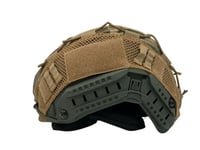 Guard Dog Tactical Level IIIa Ballistic Helmet - Universal Fit  3.5 Lbs/Per  Green  Multicam Cover | 787790841364