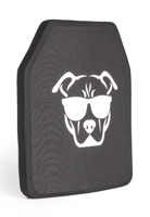 Guard Dog Tactical Level llla Ultralight 10X12 Ceramic Plate  1 Lb/Per - Black | 787790836568