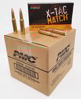 PMC XTAC Match .308 Winchester Rifle Ammo  168 Grain  OTM  200rd Cube | 20741569040796