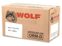 Wolf Steel Case 9mm Luger Handgun Ammo 115 Grain  FMJ  1000rd Case | 645611300974
