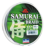 Daiwa DSBB55LB150YG Samurai Braided Line 55lb 150yd Filler | 043178025352