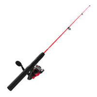 Zebco DOCKRDSP301M.FB6 Dock Demon Red 30 Inch 1pc M Spin Combo 6lb | 032784636977 | Zebco | Fishing | Baits and Lures | Kits