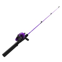 Zebco DOCKPRSC301M.FB6 Dock Demon Purple 30 Inch 1pc M Spincast Combo 6lb | 032784637004 | Zebco | Fishing | ROD AND REEL COMBO | SPINCAST COMBO