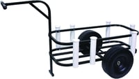Sea Striker BRSC Surf/Pier/Beach Cart, Wide Surface Plastic Wheels | 096337036331