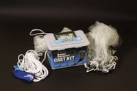 Fitec 10870 SS1000 Super Spreader Cast Net Clear Mono 3/8 Inch Mesh, 7 | 017341108708