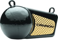 Cannon 2295180 Downrigger Trolling Flash Weight, Black w/Prism Tape | 2295180 | 012977221807