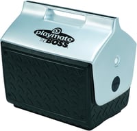 Igloo 43581 Playmate The Boss 14 Qt Cooler, Silver/Black | 034223435820