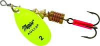 Mepps B2 HC Aglia InLine Spinner 1/6 oz, Plain Treble Hook, Hot | 022141003702
