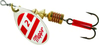 Mepps B2 S/RW Aglia InLine Spinner 1/6 oz, Plain Treble Hook | 022141003832