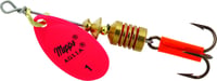 Mepps B1 HP Aglia In-Line Spinner 1/8 oz, Plain Treble Hook, Hot Pink | 022141002910