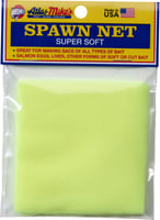 AtlasMikes 55037 Spawn Net 3 Inch x 3 Inch Squares Chartreuse, 50 Sqs/Pkg. | 043171550233