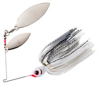 Booyah BYBW12635 Double Willow Blade Spinnerbait, 1/2 oz, Silver | 719339070737