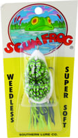 Scum Frog SF112 Topwater Frog, 2 1/2 Inch, 5/16 oz, Natural Black  Green | 031132001122
