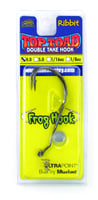 Stanley SRDT1-40 Unweighted Double Take Ribbit Hook, Size 4/0, 1 per | 010851591046
