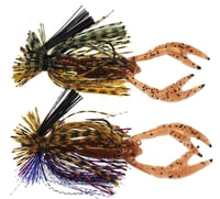 Stanley FSR218-6469 Finesse Jig-1/8 oz. - Pumpkin/Green/Chart, 2Pk | FSR218-6469 | 010851064694