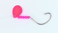Bear Paw FOWB-1/0 Flicker Snelled Hook, Size 1/0, Wide Gap, Kahle | 022154240132