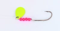 Bear Paw FYBH-1 Flicker Snelled Hook, Size 1, Baitholder, Bronze | 022154310019 | Bear Paw | Fishing | TACKLE | HOOKS