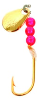 Bear Paw FGSS8 Flicker Snelled Hook, Size 8, Short Shank, Gold, 8 Inch | 022154500083