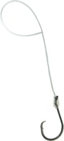 Bear Paw CHSS1/0 Snelled Circle Hook, Size 1/0, Bronze, 12 Inch Mono, 6 | 022154400130