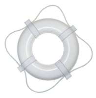 Taylor Made 360 20 Inch White Foam Ring Buoy | 040011003607